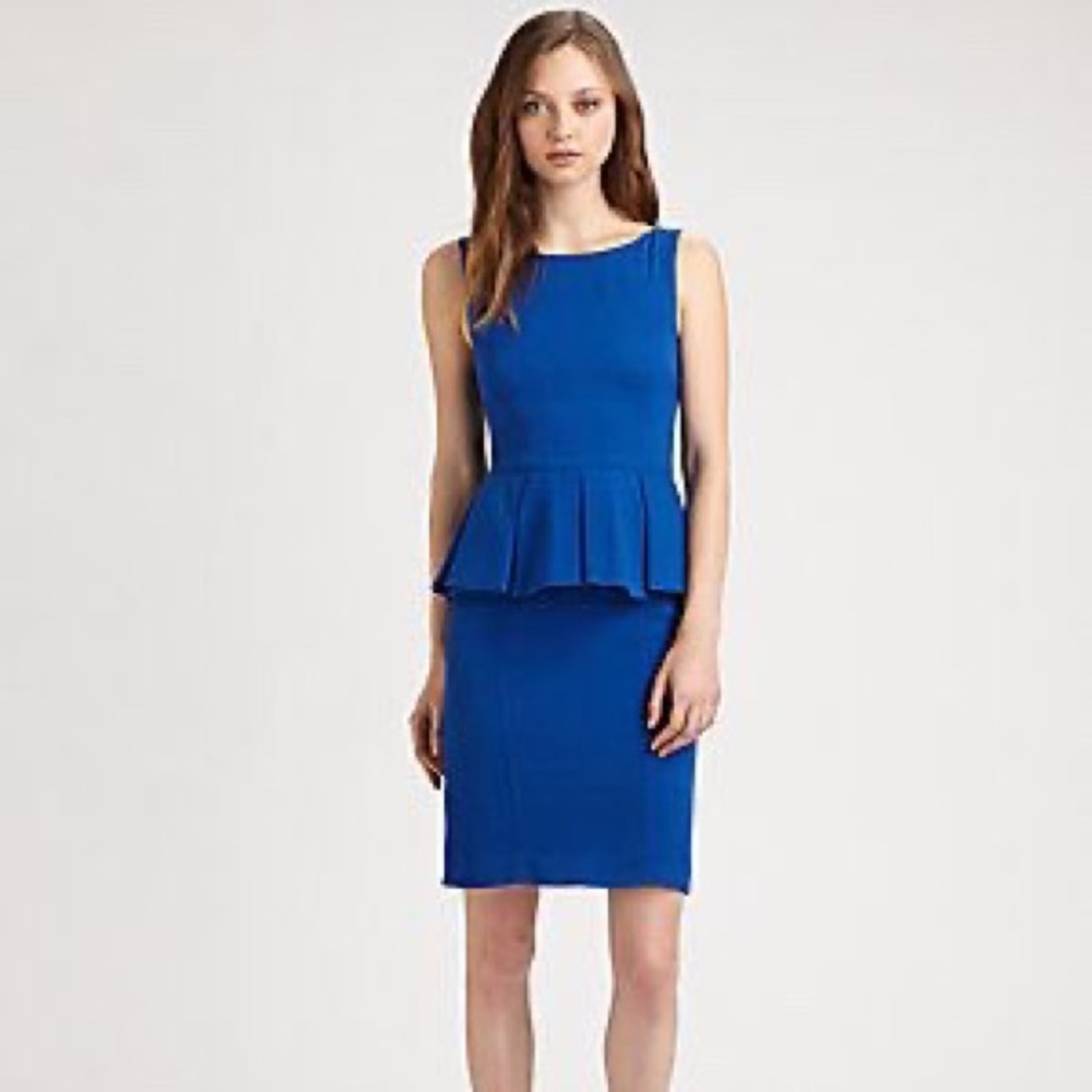 Alice & Olivia June Peplum Dress